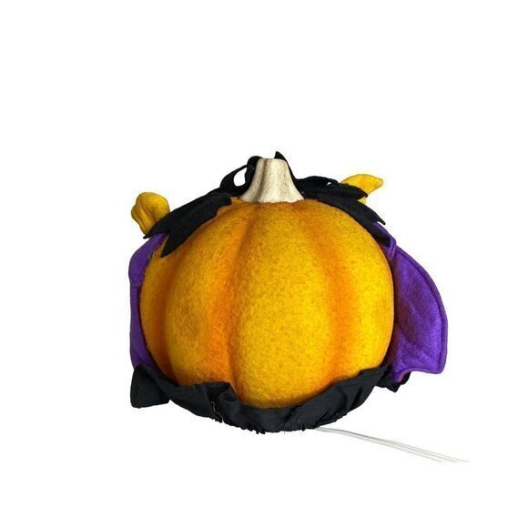 Vintage Halloween Pumpkin Jack  o Lantern Vampire Dracula Light Up Decoration 10 - Picture 3 of 5
